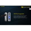 ΦΑΚΟΣ LED NITECORE TIKI LE, Black, 300 lumens