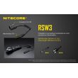 ΔΙΑΚΟΠΤΗΣ ΜΕ ΣΠΙΡΑΛ, NITECORE, RSW3 - (P30, P12 New, MH12V2)