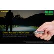 ΦΑΚΟΣ LED NITECORE TIKI GITD, Glow-In-The-Dark,  300 lumens