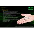 ΦΑΚΟΣ LED NITECORE TIKI GITD, Glow-In-The-Dark,  300 lumens