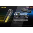 ΦΑΚΟΣ LED NITECORE PRECISE P20I UV, Tactical, Strobe Ready