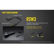 ΔΙΑΚΟΠΤΗΣ ΜΕ ΣΠΙΡΑΛ, NITECORE, RSW2i, for P30i, I4000R, P20i. P10i