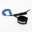 SUP leash σπιράλ 10ft Μπλε