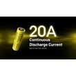 ΜΠΑΤΑΡΙΑ NITECORE 21700/ 5300mAh / HP (τιμή τεμαχίου)