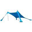 Ελαστική Τέντα Παραλίας 2x2 Lycra Shelter New Camp Aegean Blue
