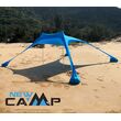 Ελαστική Τέντα Παραλίας 2x2 Lycra Shelter New Camp Aegean Blue