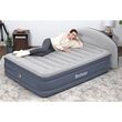 BESTWAY TriTech LoungeLux™ Headboard 229x152x84cm Twin Built-in AC pump, Φουσκωτό Στρώμα Ύπνου Διπλό με Κεφαλάρι & Εσωτερική Τρόμπα, 671BD