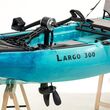 SCK Largo 300 Μονοθέσιο Pedal Kayak ready με αλουμινίου κάθισμα και τιμονιέρα | Μπλε-Τυρκουάζ