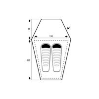 Σκηνή 2 Ατόμων Trimm "Himlite-DSL" Μοντέλο 2016