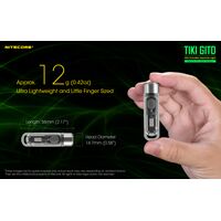 ΦΑΚΟΣ LED NITECORE TIKI GITD, Glow-In-The-Dark,  300 lumens