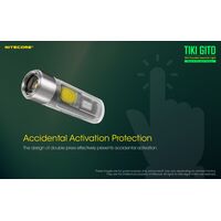 ΦΑΚΟΣ LED NITECORE TIKI GITD, Glow-In-The-Dark,  300 lumens
