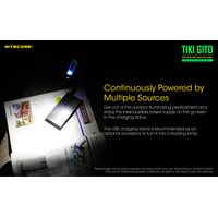 ΦΑΚΟΣ LED NITECORE TIKI GITD, Glow-In-The-Dark,  300 lumens