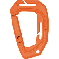 Κρίκος Carabiner Albainox συνθετικός Orange