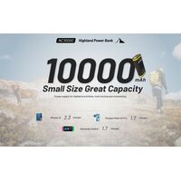 POWER BANK NITECORE NC10000+USB-C cable