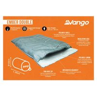 Υπνόσακος διπλός Vango EMBER MINERAL /Green