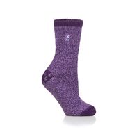 H.H.LADIES SOCKS FLORENCE PURPLE 5060