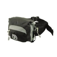 JR ROLL ΤΟΡ WAIST BAG ΜΑΥΡΟ ΧΑΚΙ