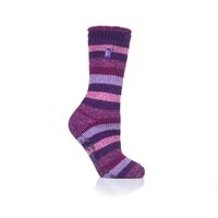 H.H. LADIES SLIPPER-PETUNIA BLACK 2527