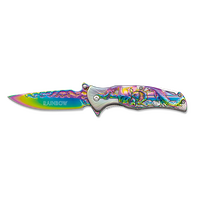 ΣΟΥΓΙΑΣ ALBAINOX, Rainbow bicoloured penknife, blade 9cm, 18927