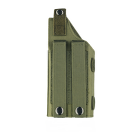 ΘΗΚΗ ΠΙΣΤΟΛΙΟΥ AMOMAX, Συνθ.Ύφασμα,  Glock G17, G19, Hi capa, 1911, Beretta 92, Sig Sauer 226, OD