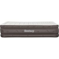 BESTWAY Premium Fortech Queen 203x152x46cm Twin Built-in AC pump, Φουσκωτό Στρώμα Ύπνου Διπλό με Εσωτερική Τρόμπα, 69050