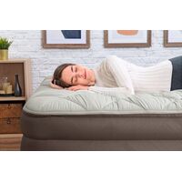 BESTWAY Fortech Duvet Queen 203x152x51 cm Twin Built-in AC pump, Φουσκωτό Στρώμα Ύπνου Διπλό με Εσωτερική Τρόμπα, 69145