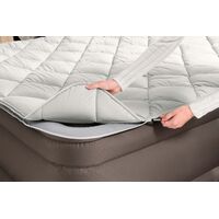 BESTWAY Fortech Duvet Queen 203x152x51 cm Twin Built-in AC pump, Φουσκωτό Στρώμα Ύπνου Διπλό με Εσωτερική Τρόμπα, 69145