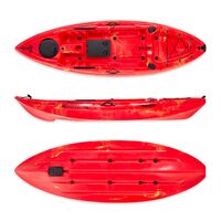 SCK Manatee 270 μονοθέσιο SOT καγιάκ |  Κόκκινο-Κίτρινο