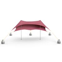 SALTY TRIBE Aeolians Beach Elastic Tent 300x250 cm, Τέντα Παραλίας με Προστασία UV, TRI-085 /Old Rose