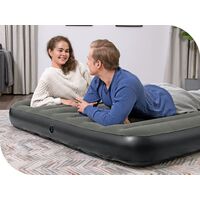 BESTWAY Tritech™ Air Mattress Queen 2.03x1.52x25cm, Φουσκωτό Στρώμα Ύπνου Διπλό, 6713N