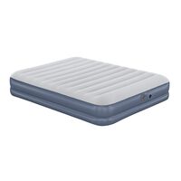 BESTWAY Airbed Queen Built-In DC Pump 2.03x1.52x36cm, Φουσκωτό Στρώμα Ύπνου Διπλό με Εσωτερική Τρόμπα, 6716T