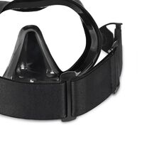 Μάσκα Θαλάσσης Salvas Pacifica Black Softband 52211