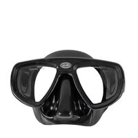 Μάσκα Θαλάσσης Salvas Heritage Black Silicone band 52214