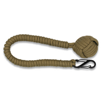 ΜΠΡΕΛΟΚ PARACORD Albainox, Monkey Fist, 31cm -Coyote