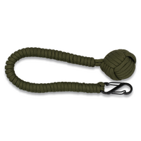 ΜΠΡΕΛΟΚ PARACORD Albainox, Monkey Fist, 31cm -Green