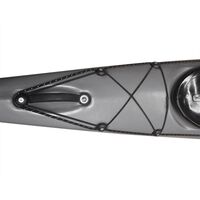 Hug θαλάσσιο διθέσιο sit-in καγιάκ SCK άσπρο-γκρι-μαύρο