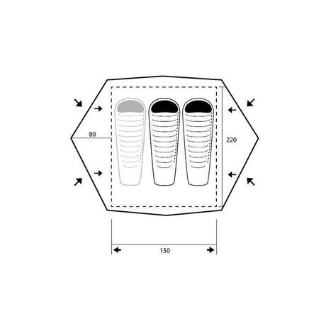 Σκηνή Trimm "Frontier-D"