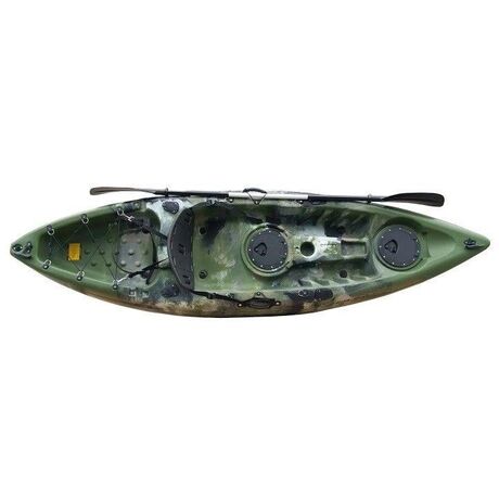 Fishing Kayak GOBO SALT SOT Ενός Ατόμου Πράσινο/Μαύρο/Λευκό Κωδ. 0100-0102