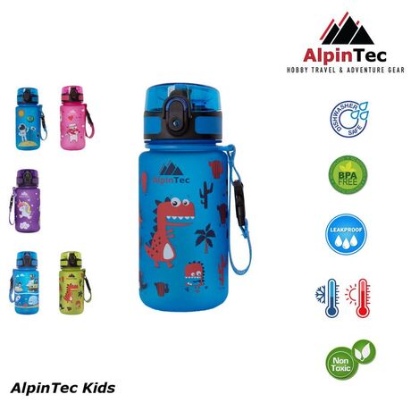 Παγούρι AlpinTec Kids 350ML Dino Μπλε