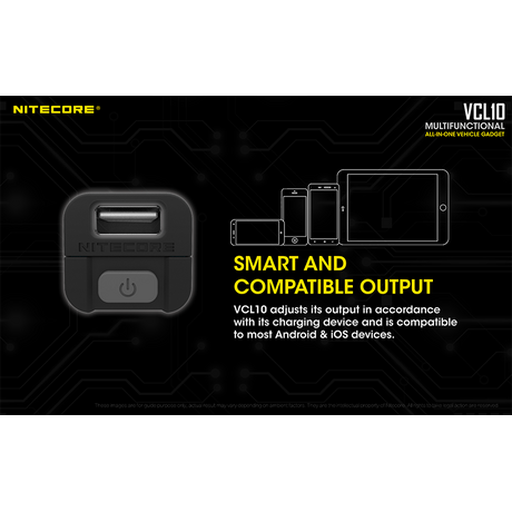 ΦΟΡΤΙΣΤΗΣ NITECORE VCL10, Multifanctional