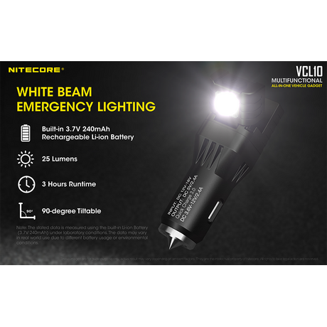 ΦΟΡΤΙΣΤΗΣ NITECORE VCL10, Multifanctional