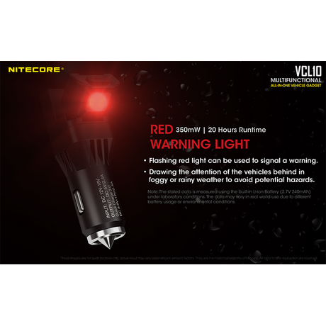 ΦΟΡΤΙΣΤΗΣ NITECORE VCL10, Multifanctional