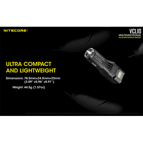ΦΟΡΤΙΣΤΗΣ NITECORE VCL10, Multifanctional