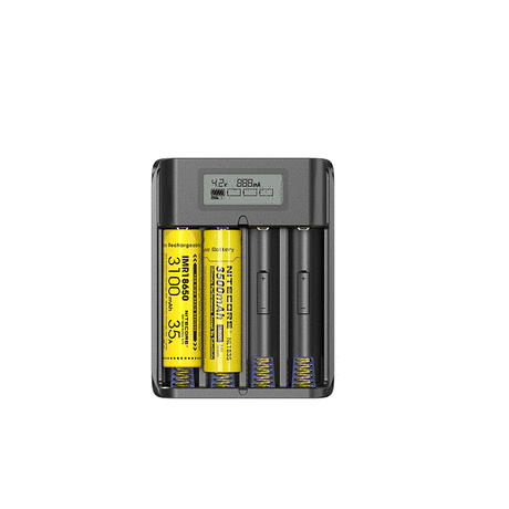 ΦΟΡΤΙΣΤΗΣ NITECORE F4, 4 θέσεων + flexible Powerbank