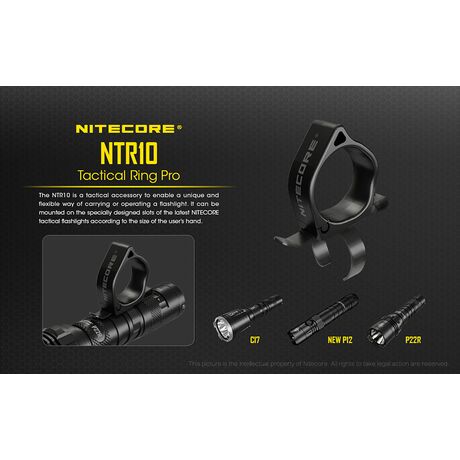 ΒΑΣΗ ΦΑΚΟΥ NITECORE NTR10, Tactical Ring