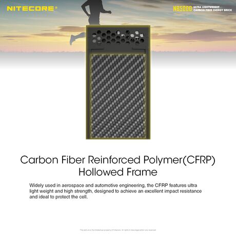 POWER BANK NITECORE NB5000 Carbon Fiber