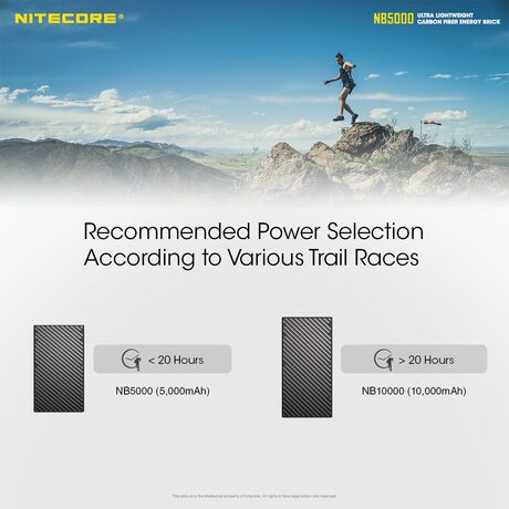 POWER BANK NITECORE NB5000 Carbon Fiber