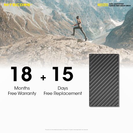 POWER BANK NITECORE NB5000 Carbon Fiber
