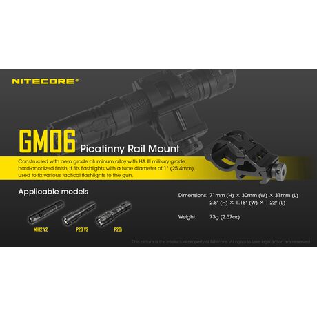 ΒΑΣΗ ΦΑΚΟΥ NITECORE GM06