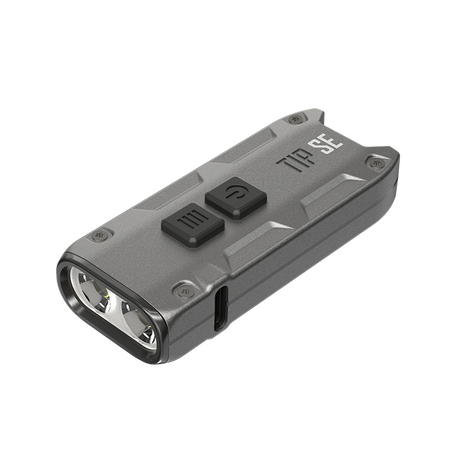 ΦΑΚΟΣ LED NITECORE TIP SE, Μπρελοκ, Rechargeable, GREY